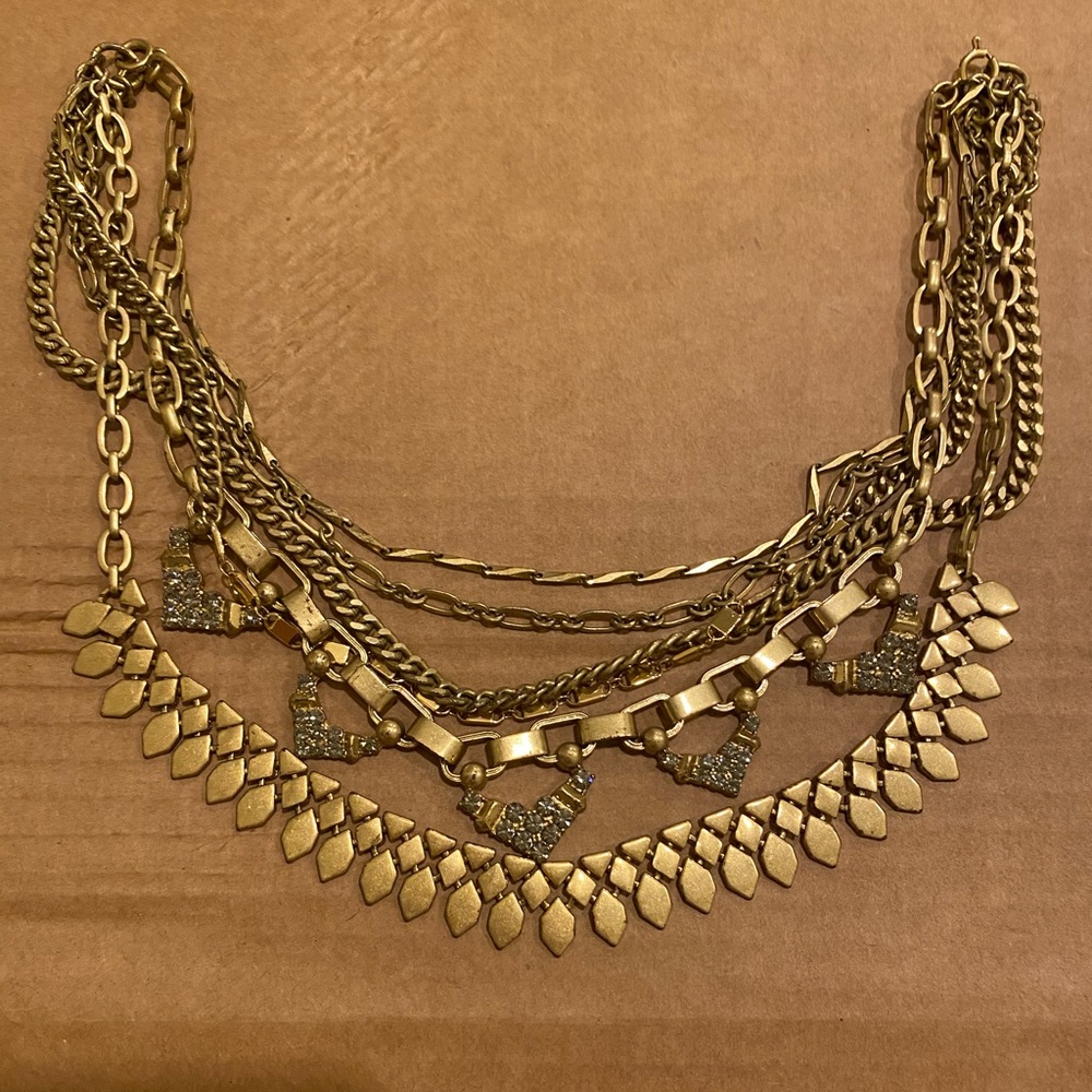 Stella & Dot 5 in 1 versatile statement necklace
